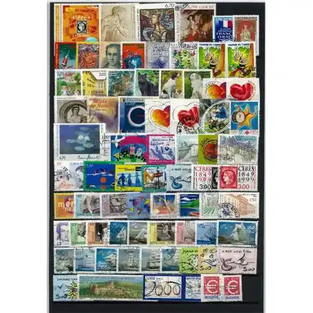 Offre Limitée Timbres France 1999 en année complète oblitérée