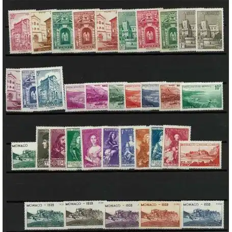Monaco 1939 Année complète neuve Acheter Direct