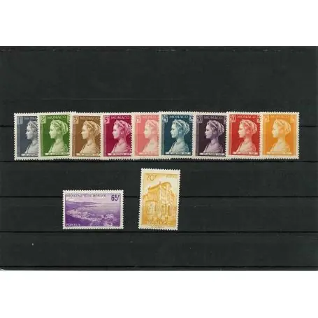 Offre Du Jour Monaco 1957 Année complète neuve