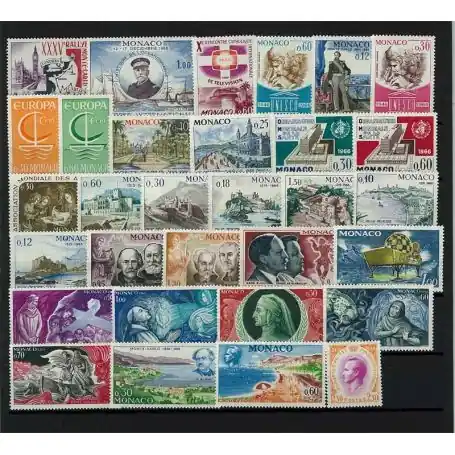 Réduction Monaco 1966 Année complète neuve