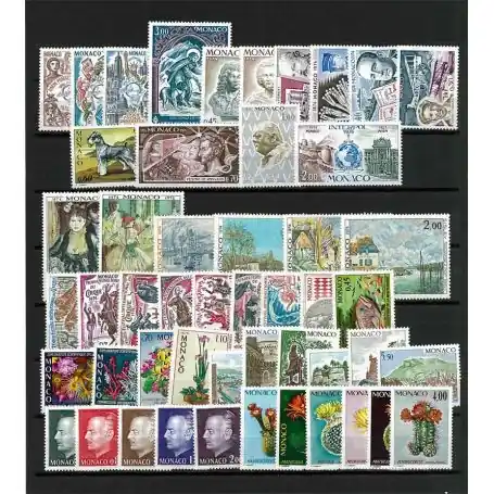 Monaco 1974 Année complète neuve En Vogue