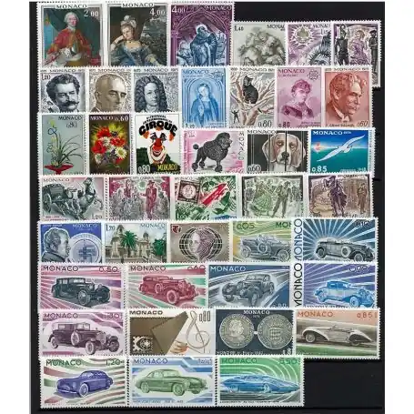 Bon Plan Monaco 1975 Année complète neuve