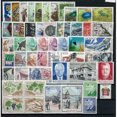 Seulement Aujourd’hui Monaco 1987 Année complète neuve