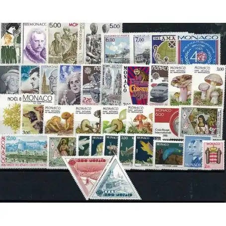 Monaco 1988 Année complète neuve Offre Spéciale