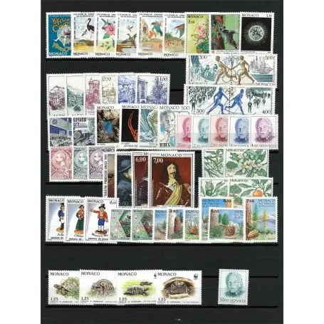 Dernier Modèle Monaco 1991 Année complète neuve