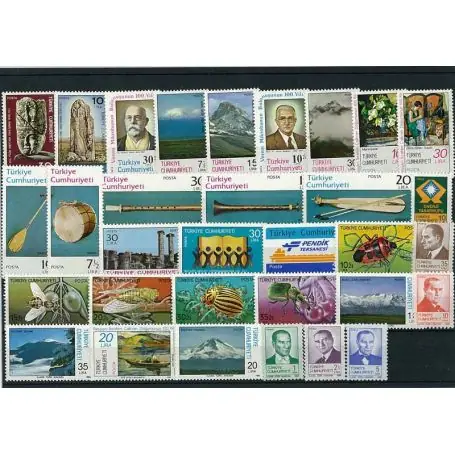 Turquie année complète 1956 neuve Authentique