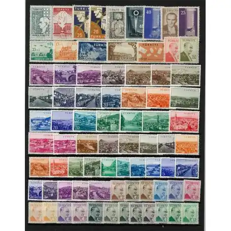 Turquie année complète 1958 neuve Petit Prix