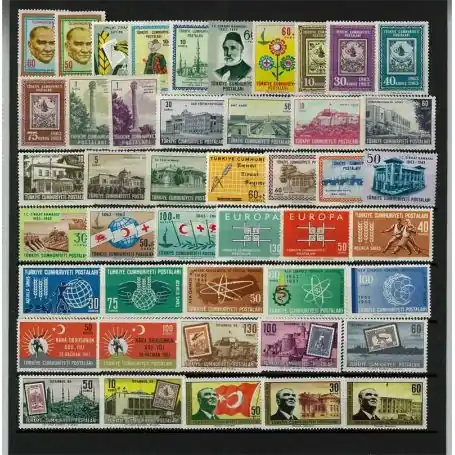 Top Vente Turquie année complète 1963 neuve