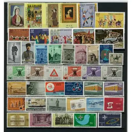 Turquie année complète 1969 neuve Top Vente