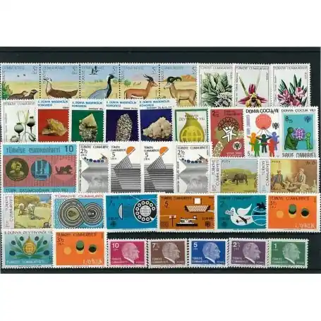 Prix Choc Turquie année complète 1979 neuve