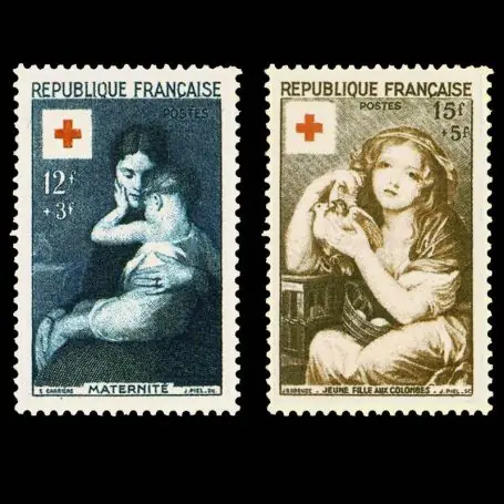 Bon Plan Timbres France Série N° 1006/1007 neuf sans charnière