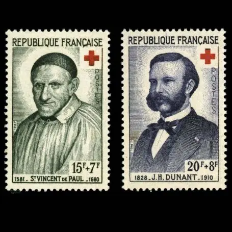 Petit Prix Timbres France Série N° 1187/1188 neuf sans charnière