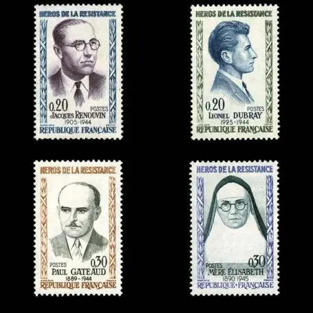 Exclusif Timbres France Série N° 1288/1291 neuf sans charnière