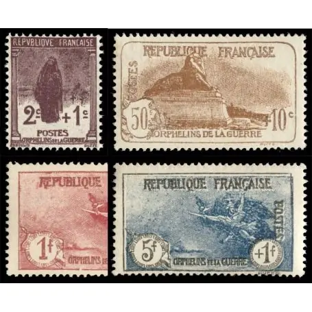 Nouvel Arrivage Timbres France Série N° 229/232 neuf sans charnière
