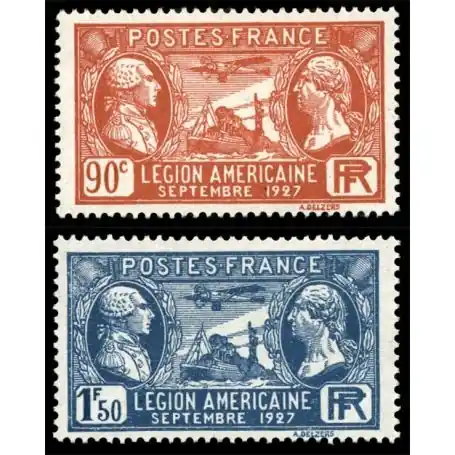 Timbres France Série N° 244/245 neuf sans charnière Offre Exclusive