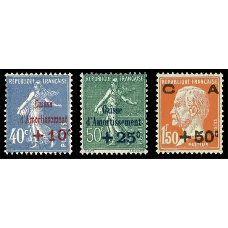 Timbres France Série N° 246/248 neuf sans charnière Prix Bas