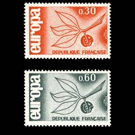 Offre Spéciale Timbres France Série N° 1455/56 neuf sans charnière