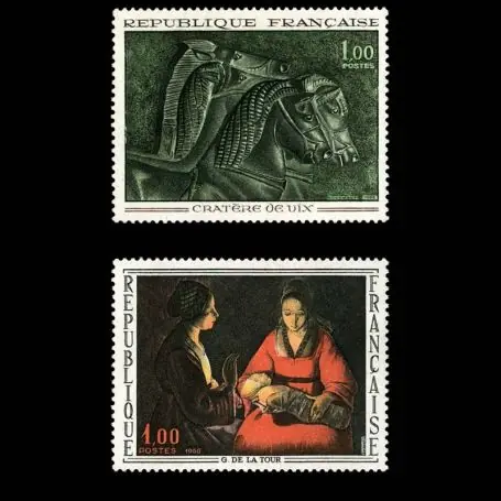 Timbres France Série N° 1478/1479 neuf sans charnière Nouvelle Collection