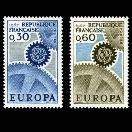 Exclusif Timbres France Série N° 1521/22 neuf sans charnière