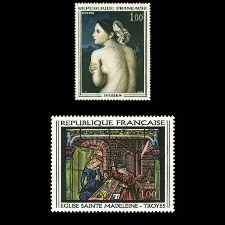 Artisanat Timbres France Série N° 1530/1531 neuf sans charnière