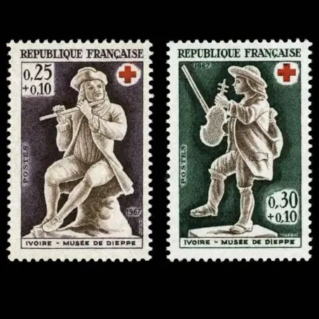 Timbres France Série N° 1540/41 neuf sans charnière Acheter En Ligne