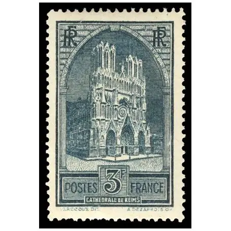 Certifié Timbre France N° 259 neuf sans charnière