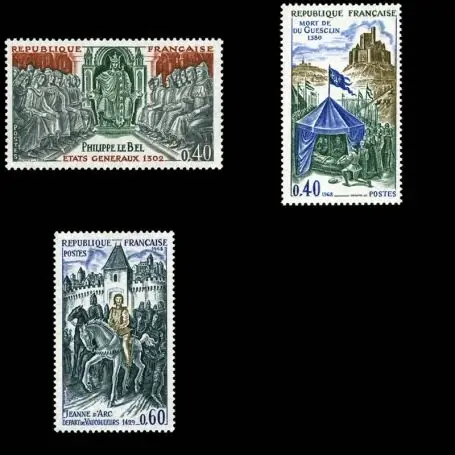 Quantité Limitée Timbres France Série N° 1577/79 neuf sans charnière