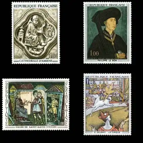 Timbres France Série N° 1586/1588A neuf sans charnière Top Vente