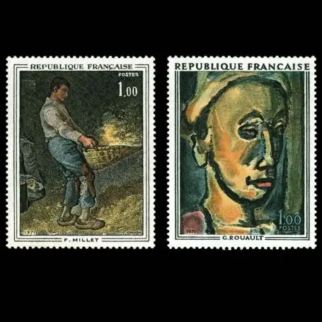 Expédié Aujourd’hui Timbres France Série N° 1672/1673 neuf sans charnière