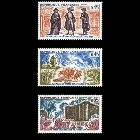 Timbres France Série N° 1678/80 neuf sans charnière Remise