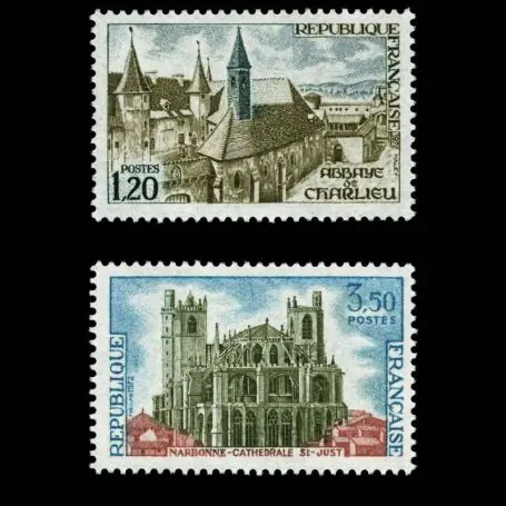 Timbres France Série N° 1712/1713 neuf sans charnière Vente Directe