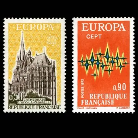 Achetez Aujourd’hui Timbres France Série N° 1714/15 neuf sans charnière