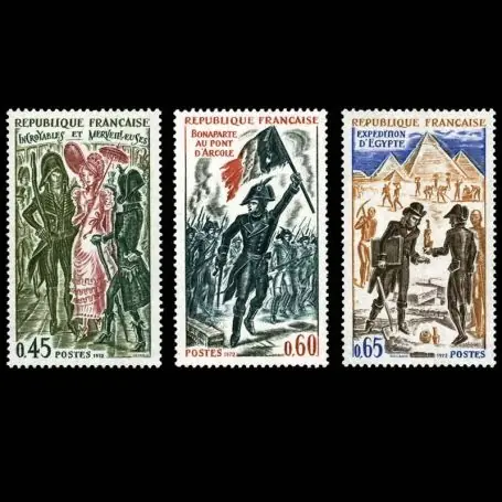 Timbres France Série N° 1729/31 neuf sans charnière Nouveauté
