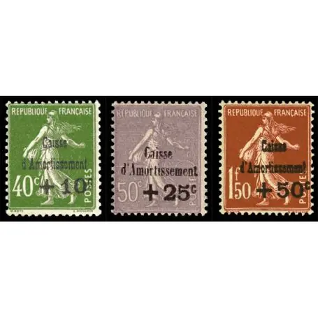 Achat Immédiat Timbres France Série N° 275/277 neuf sans charnière