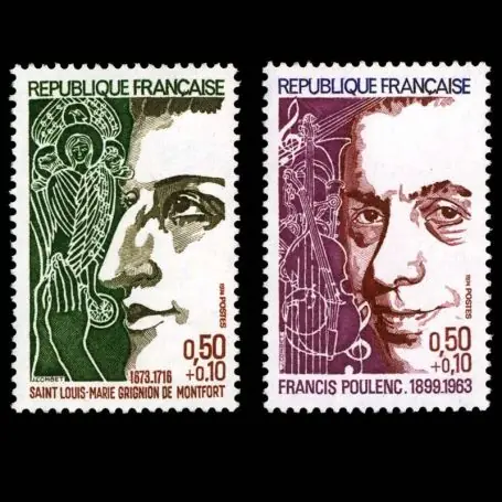 Timbres France Série N° 1784/85 neuf sans charnière Pas Cher