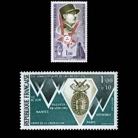 Pas Cher Timbres France Série N° 1796/1797 neuf sans charnière