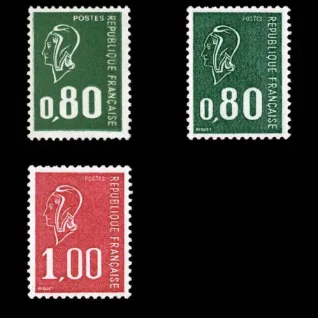 Top Qualité Timbres France Série N° 1891/1893 neuf sans charnière
