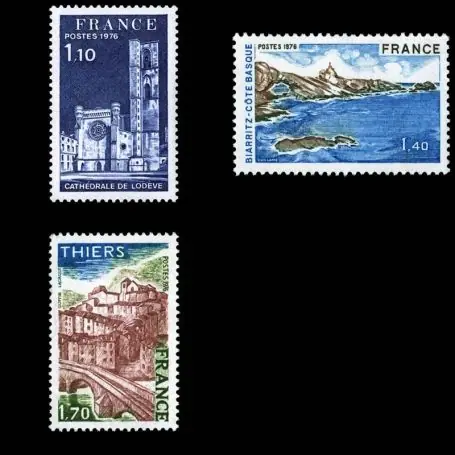 Timbres France Série N° 1902/1904 neuf sans charnière Vente Flash