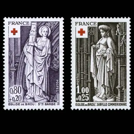 Timbres France Série N° 1910/11 neuf sans charnière Prix Cassé