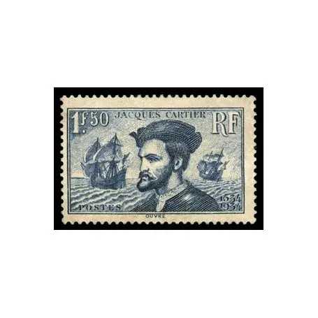 Certifié Timbre France N° 297 neuf sans charnière