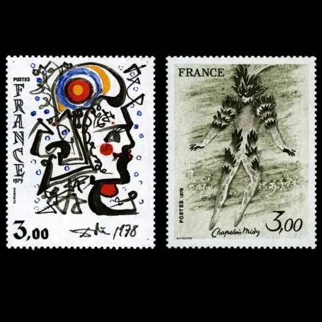 Timbres France Série N° 2067/2068 neuf sans charnière Usine Directe