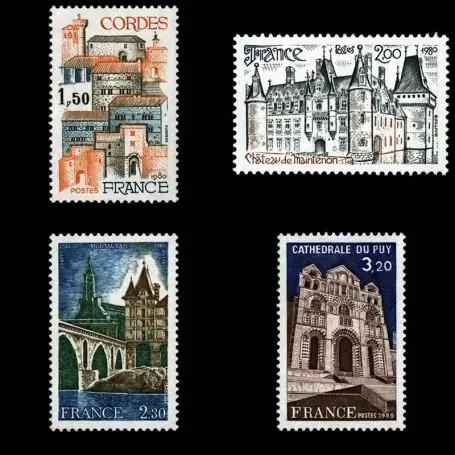 Timbres France Série N° 2081/84 neuf sans charnière Marque