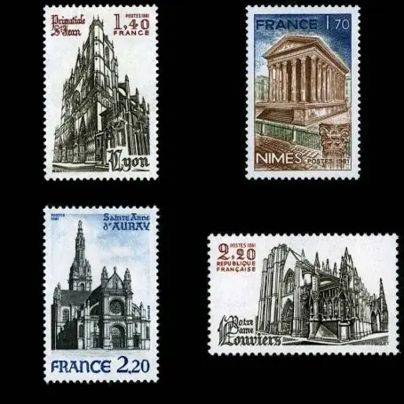 Timbres France Série N° 2132/35 neuf sans charnière Garantie Incluse