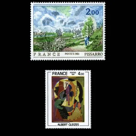 Artisanat Timbres France Série N° 2136/2137 neuf sans charnière