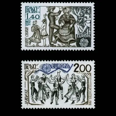 Timbres France Série N° 2138/39 neuf sans charnière Acheter Direct