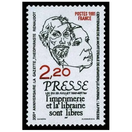 Timbre France N° 2143 neuf sans charnière Super Prix
