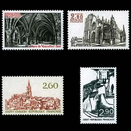 Dernier Modèle Timbres France Série N° 2160/63 neuf sans charnière