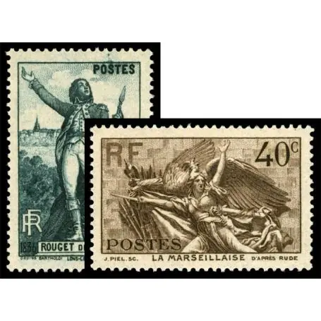 Usine Directe Timbres France Série N° 314/315 neuf sans charnière