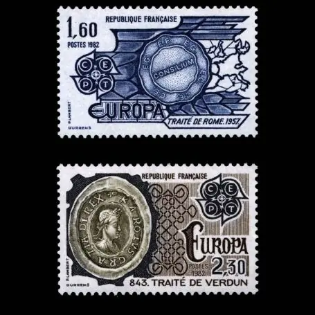 Vente Directe Timbres France Série N° 2207/08 neuf sans charnière