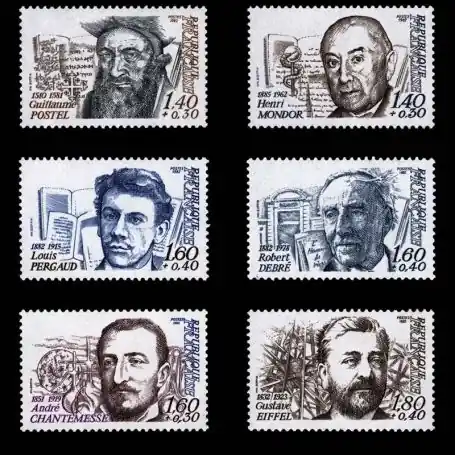 Timbres France Série N° 2225/30 neuf sans charnière Livraison Express